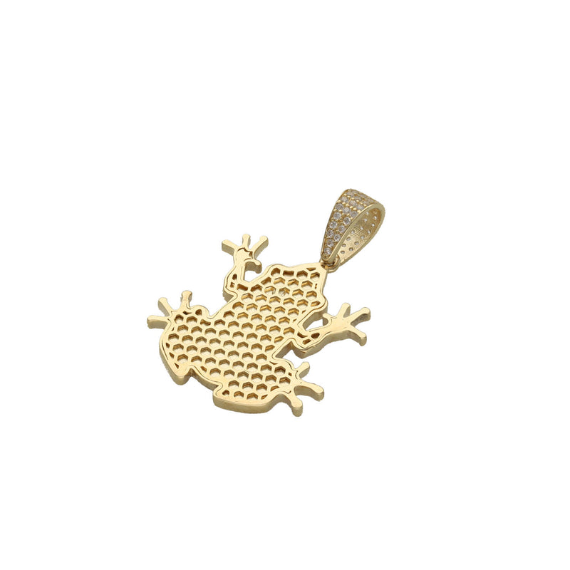 14 Karat Gold Coqui Frog Charm