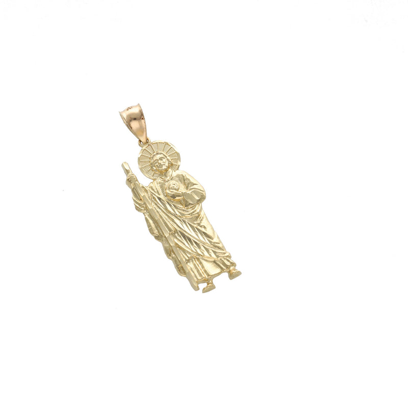 14 Karat Gold St Jude Charm