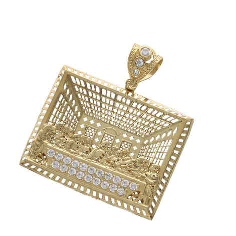 10 Karat Gold Last Supper Charm