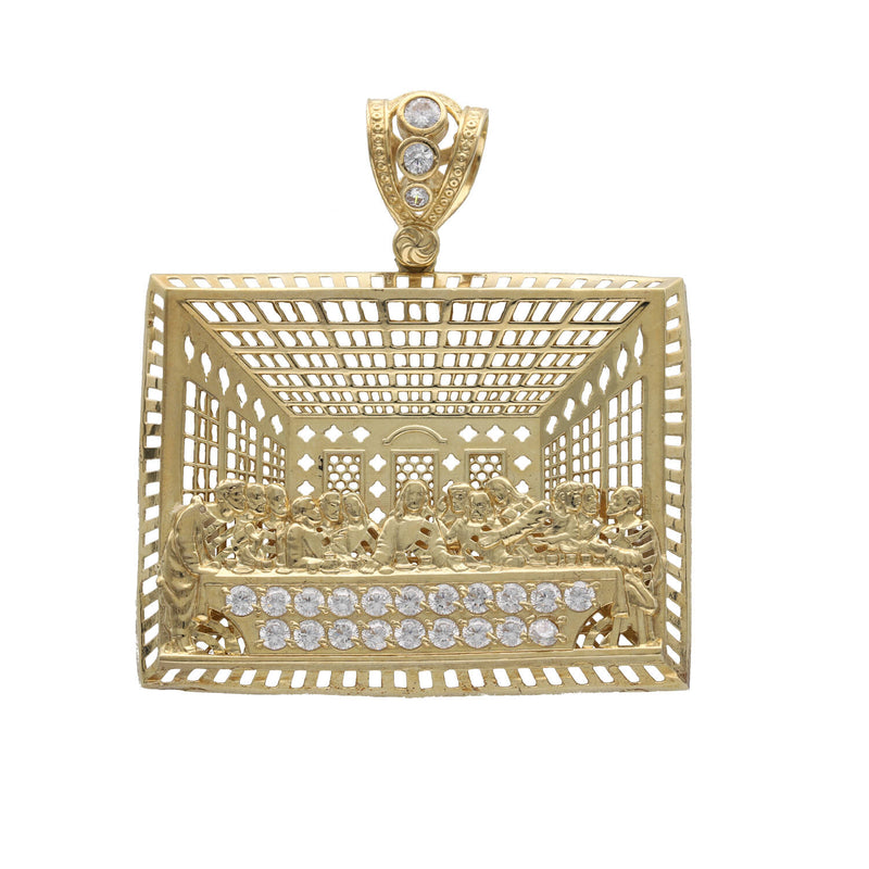 10 Karat Gold Last Supper Charm