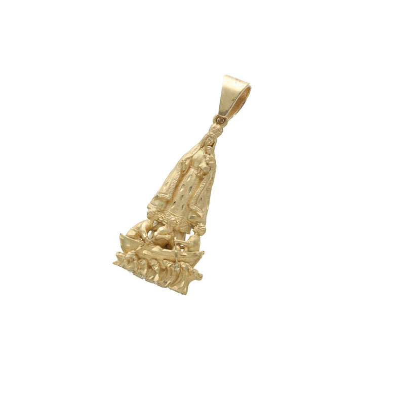 10k Gold Mate Caridad del Cobre Charm