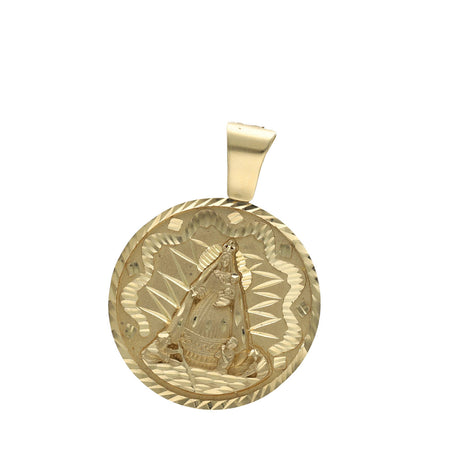 14 Karat Gold Caridad del Cobre Medal