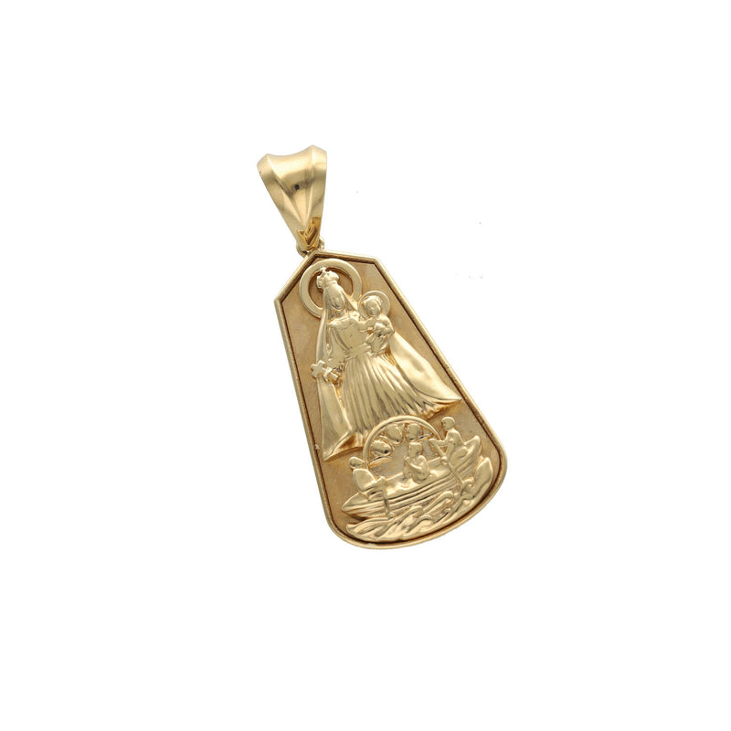 14 Karat Gold Caridad Del Cobre Charm