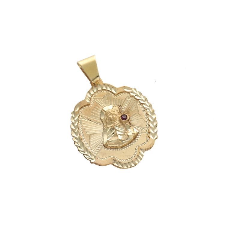 10 Karat Gold Santa Barbara Medal