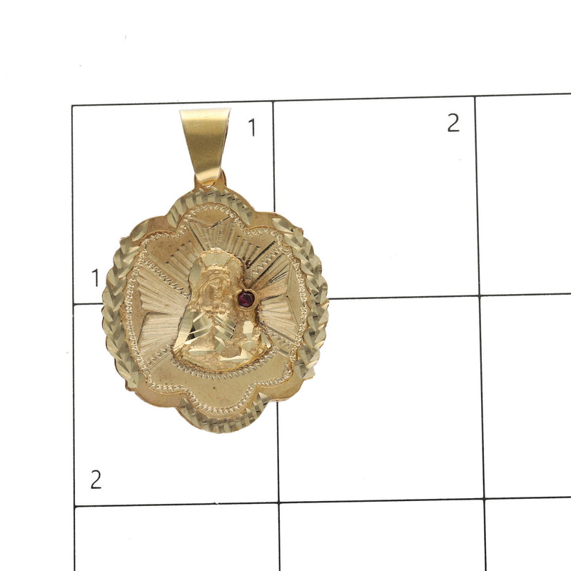 10 Karat Gold Santa Barbara Medal