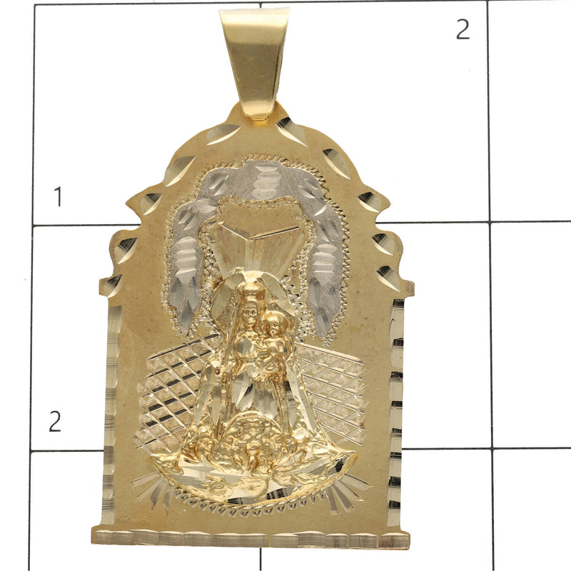 10 Karat Gold Diamond Cut Caridad del Cobre House Charm