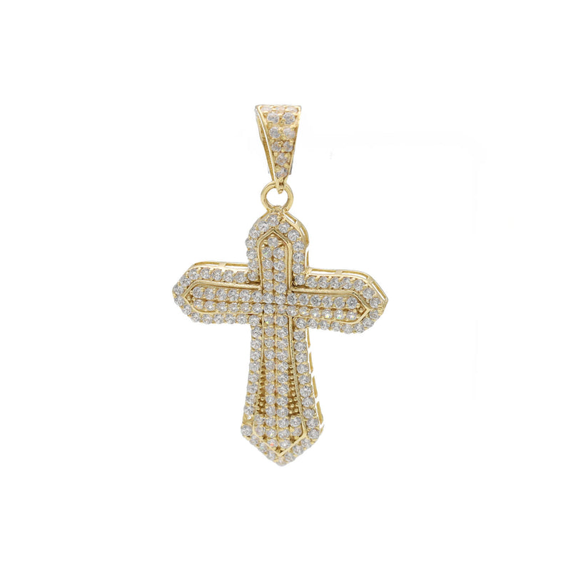 10 Karat Gold Cross Charm