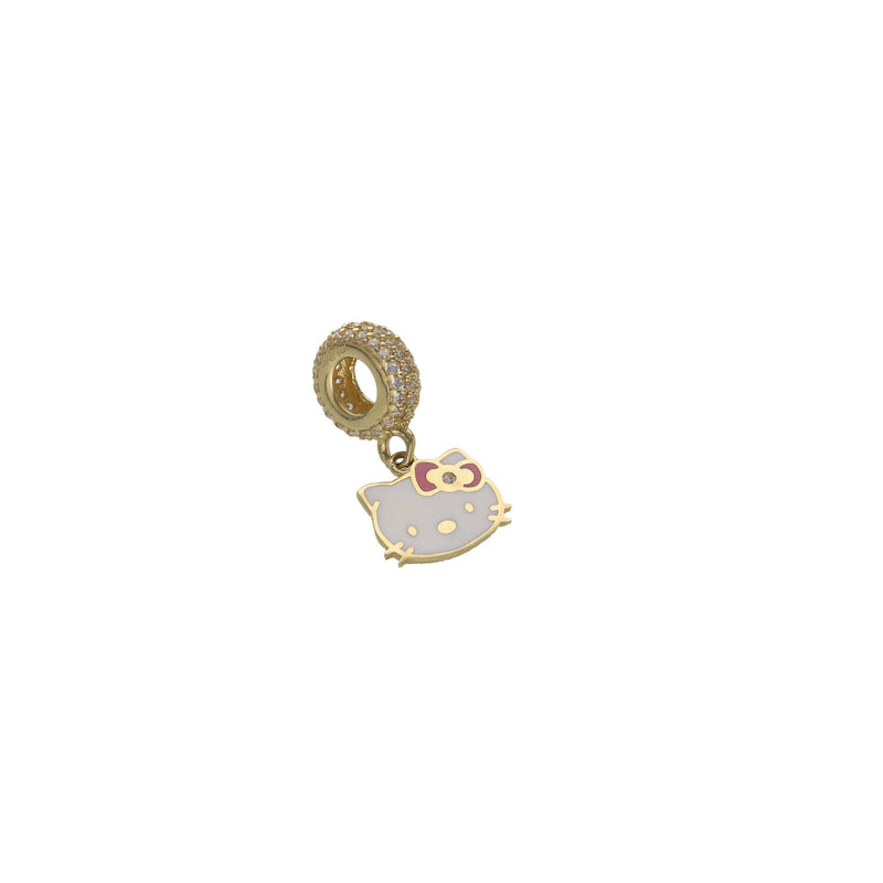 14 Karat Gold Kitty Charm
