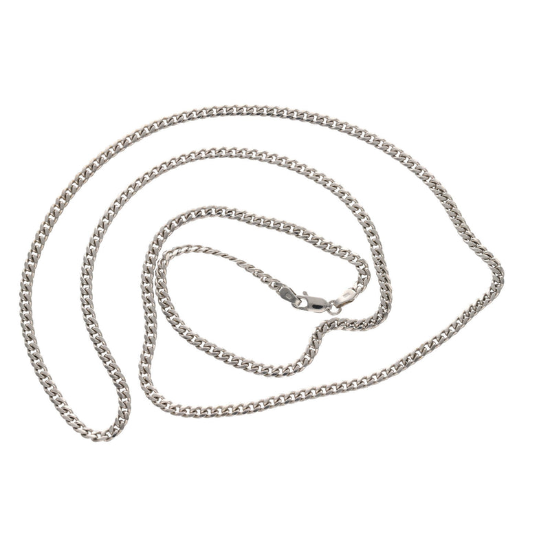 10 Karat White Gold Miami Cuban Link Chain