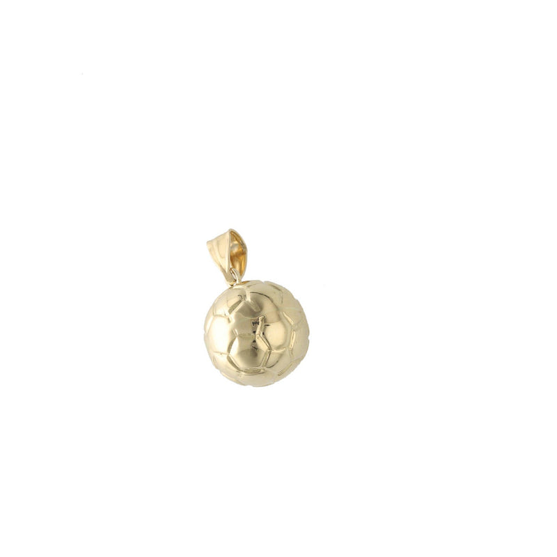 14 Karat Soccer Pendant Charm
