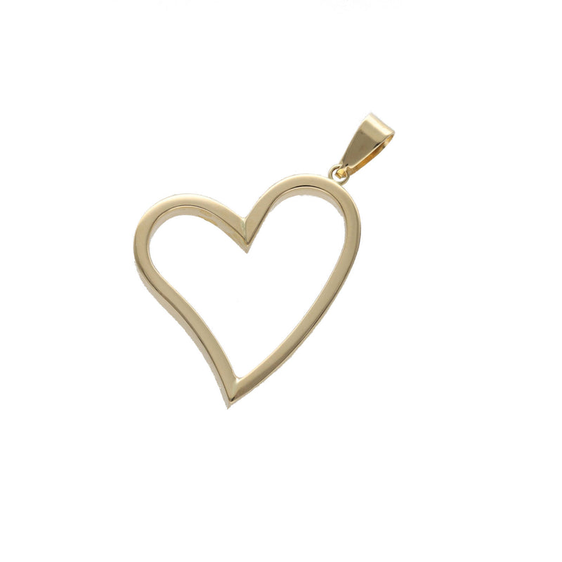 14 Karat Gold Heart Charm