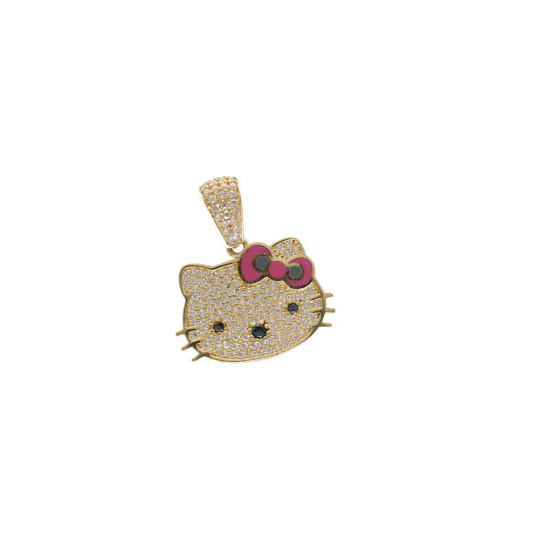 14 Karat Gold Kitty Charm