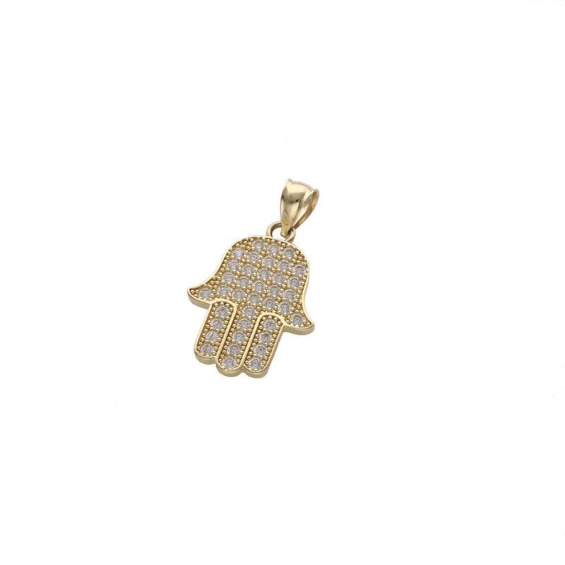 14 Karat Gold Hand Charm
