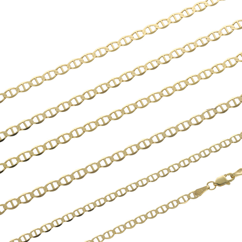 10 Karat Gold Mariner Chains