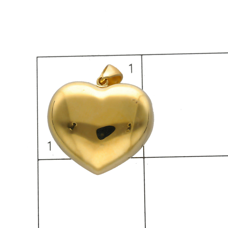 14 Karat Gold 3D Pump Heart Charm