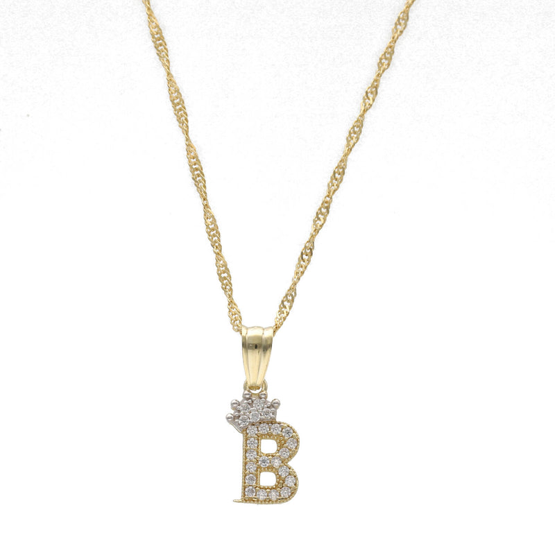 10 Karat Gold Mini Initial Charms