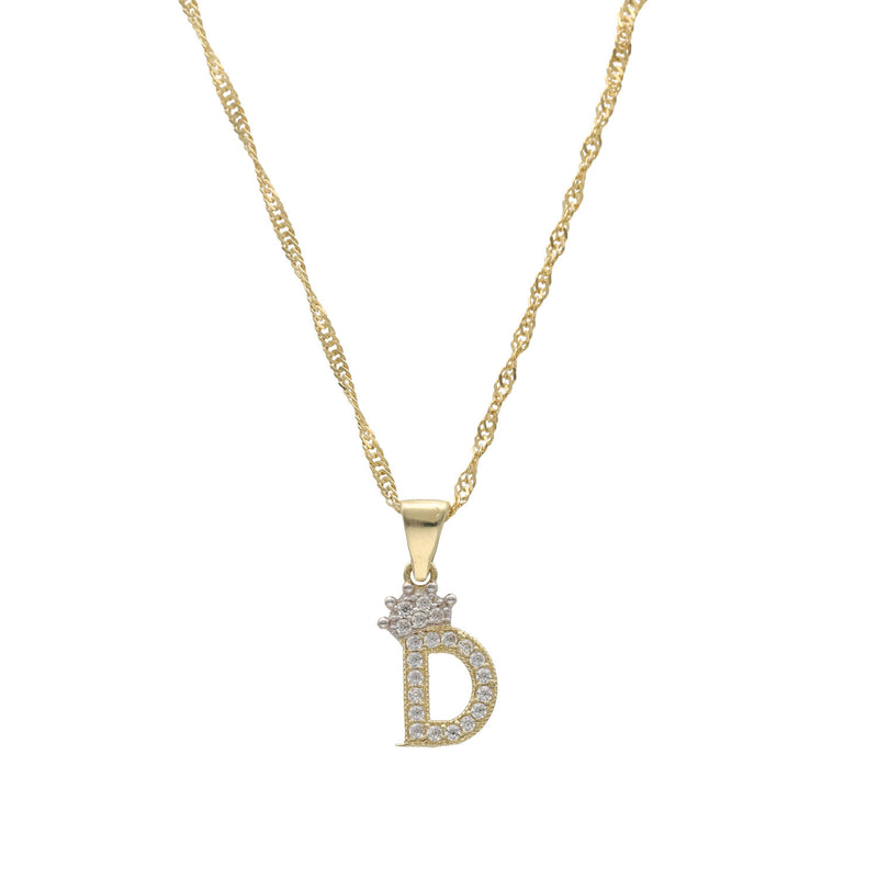 10 Karat Gold Mini Initial Charms