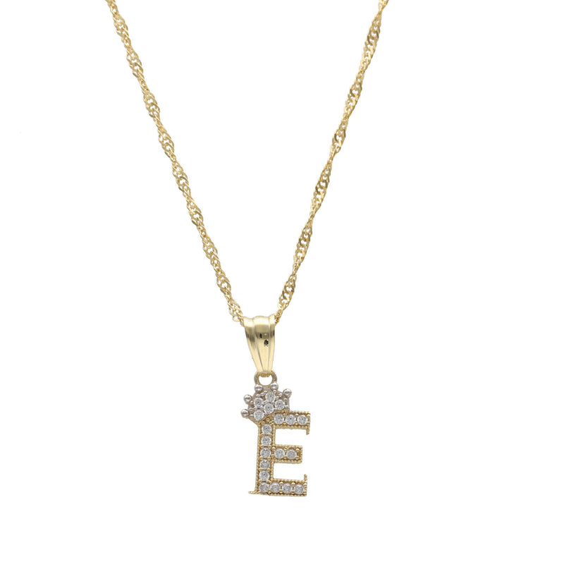 10 Karat Gold Mini Initial Charms