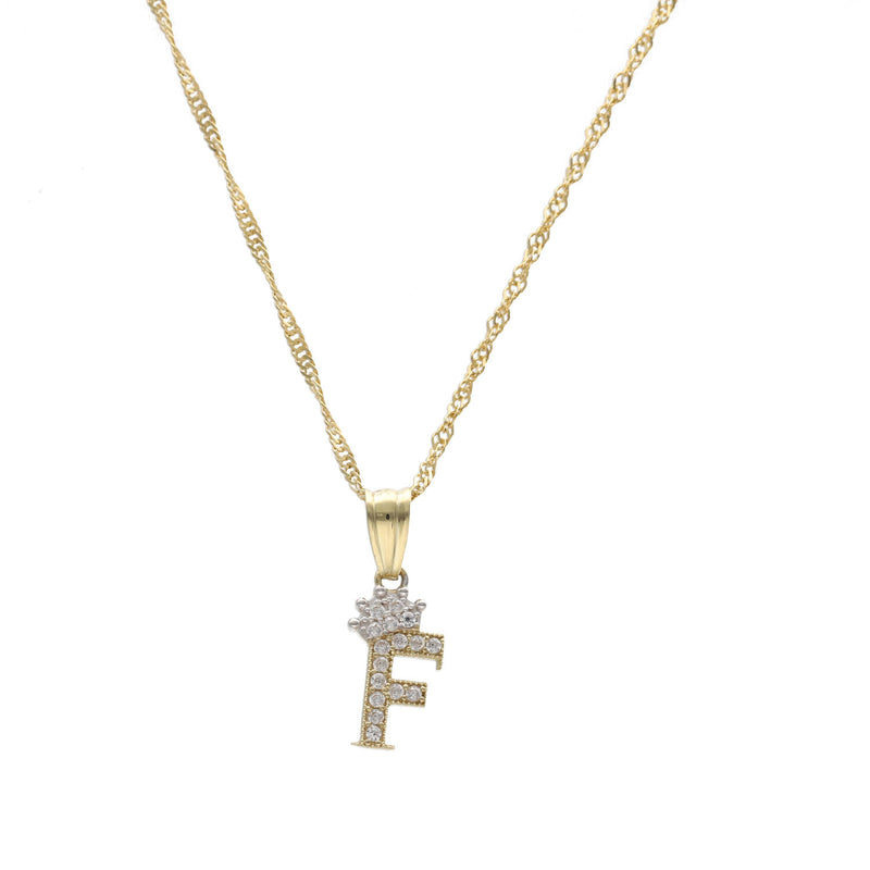 10 Karat Gold Mini Initial Charms