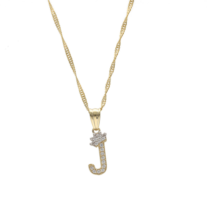 10 Karat Gold Mini Initial Charms