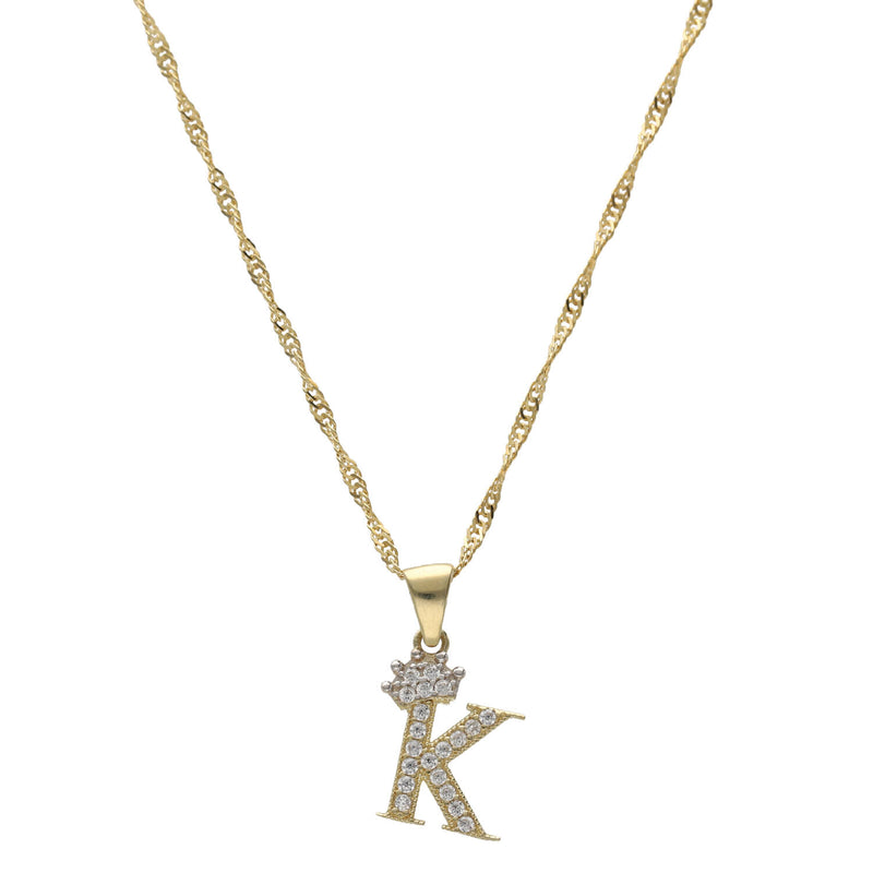 10 Karat Gold Mini Initial Charms