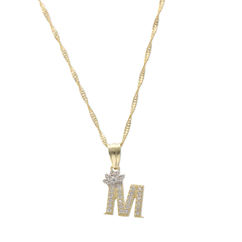 10 Karat Gold Mini Initial Charms