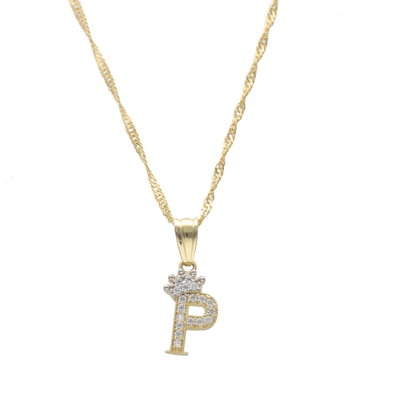 10 Karat Gold Mini Initial Charms