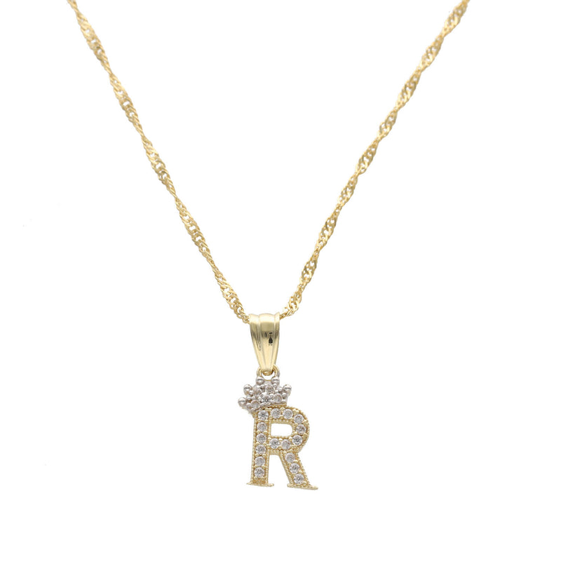 10 Karat Gold Mini Initial Charms