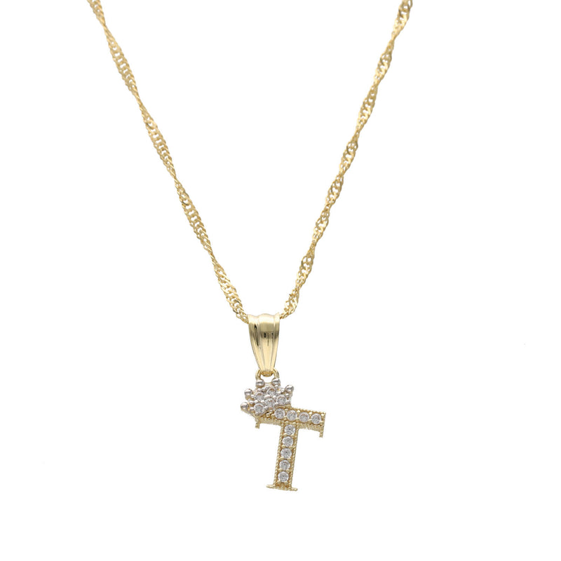 10 Karat Gold Mini Initial Charms