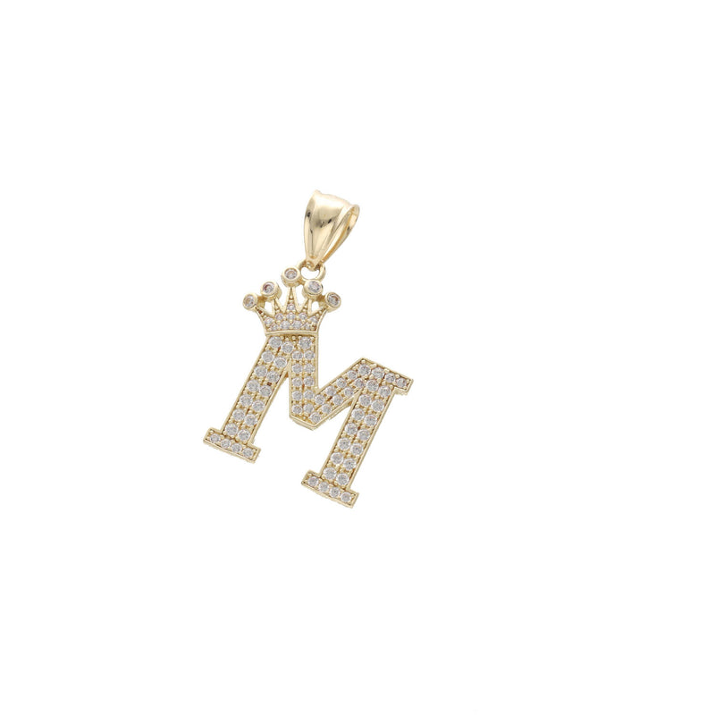 Gold Letter M Pendant