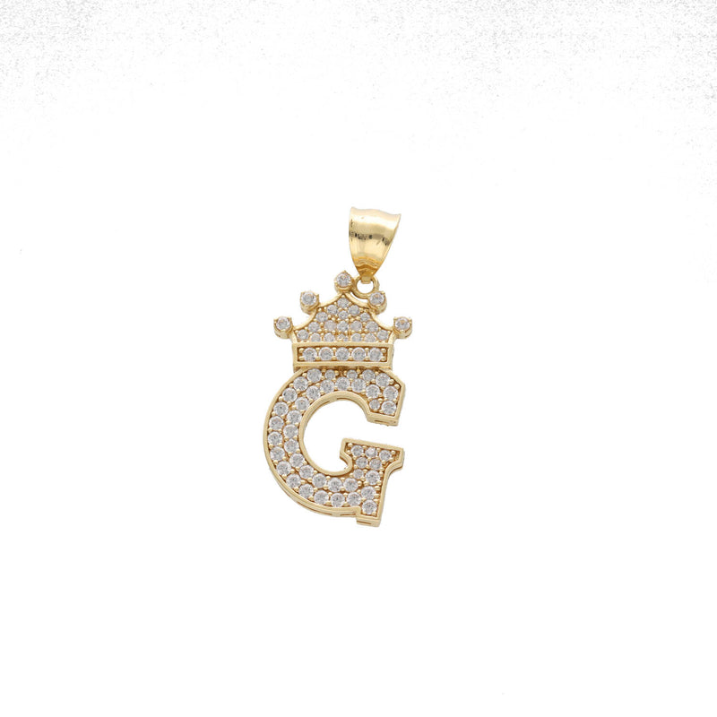Letter G Gold Charm 