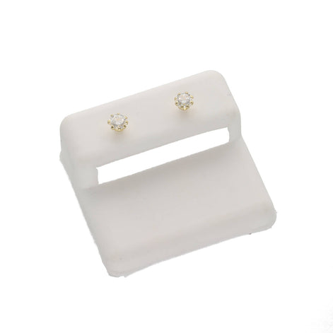 14K Gold 0.50 CTW Lab Ground Stud Diamond