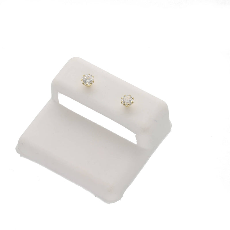 14K Gold 0.50 CTW Lab Ground Stud Diamond