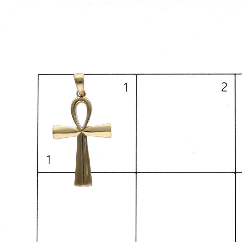 14 Karat Gold Cross Charm