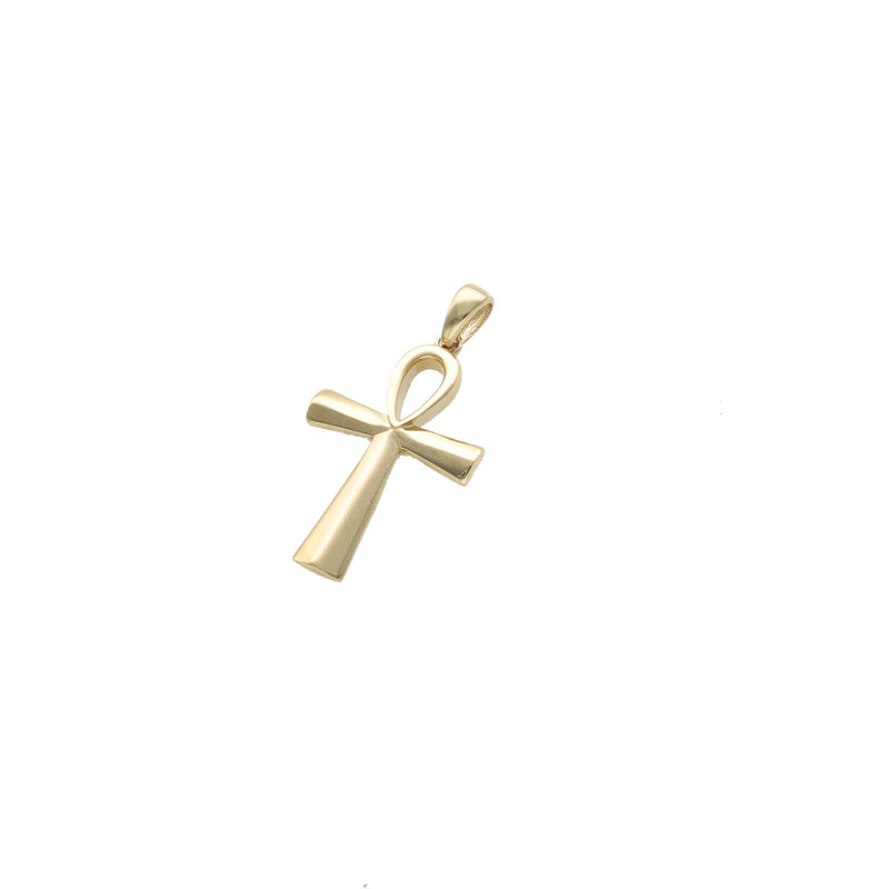 14 Karat Gold Cross Charm