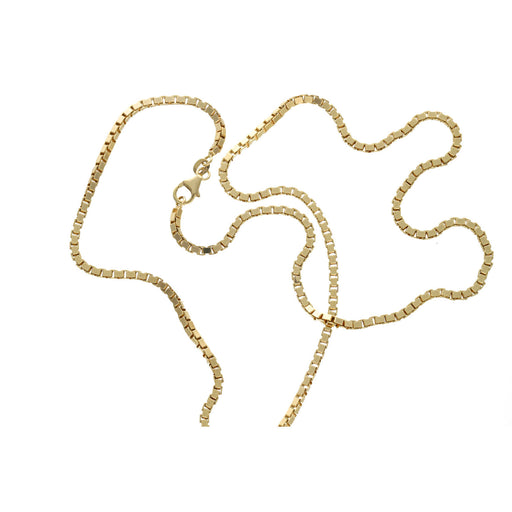 Exclusive Box Link Chain real solid Gold