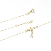 Gold Letter Initial Extension 17 inches.