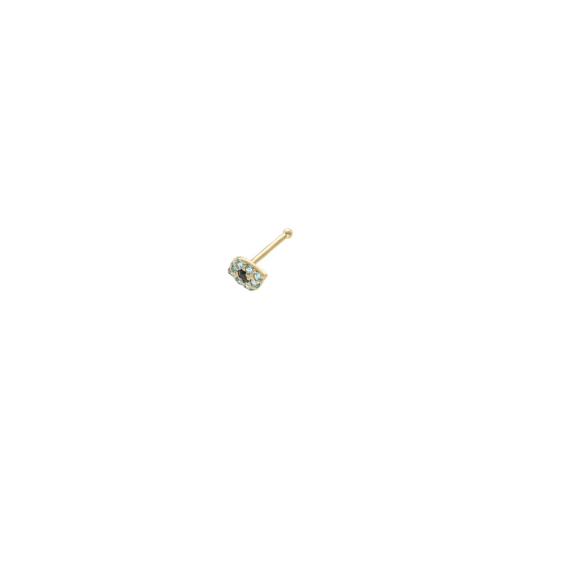 Gold Evil Eye Piercing