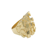 Big Nugget Gold Ring
