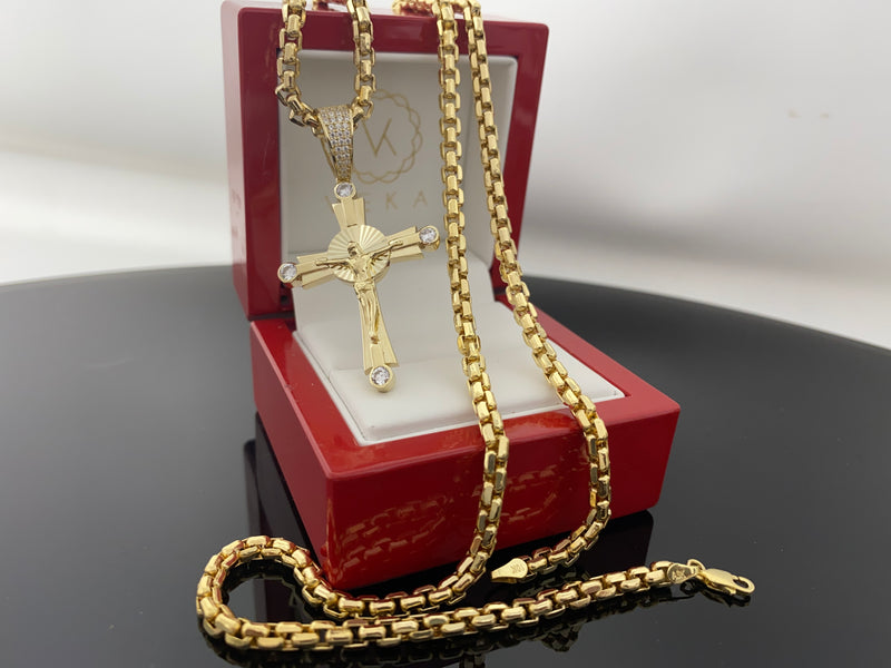 10 Karat Gold Venetian Chains