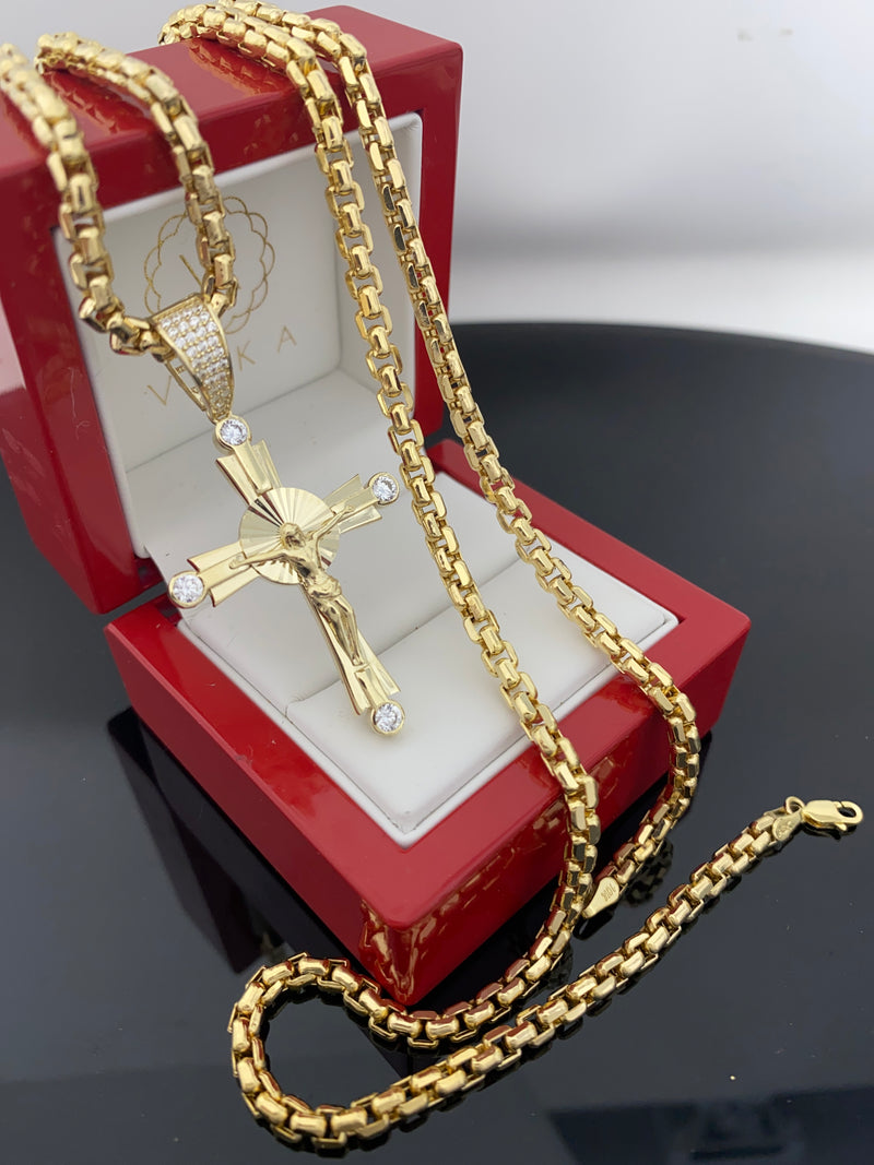 10 Karat Gold Venetian Chains