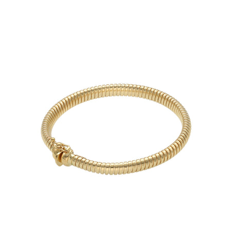 14 Karat Gold Spring Bracelet