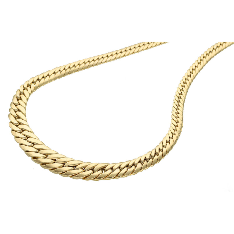 Double Width Italian Miami Cuban Link Necklace