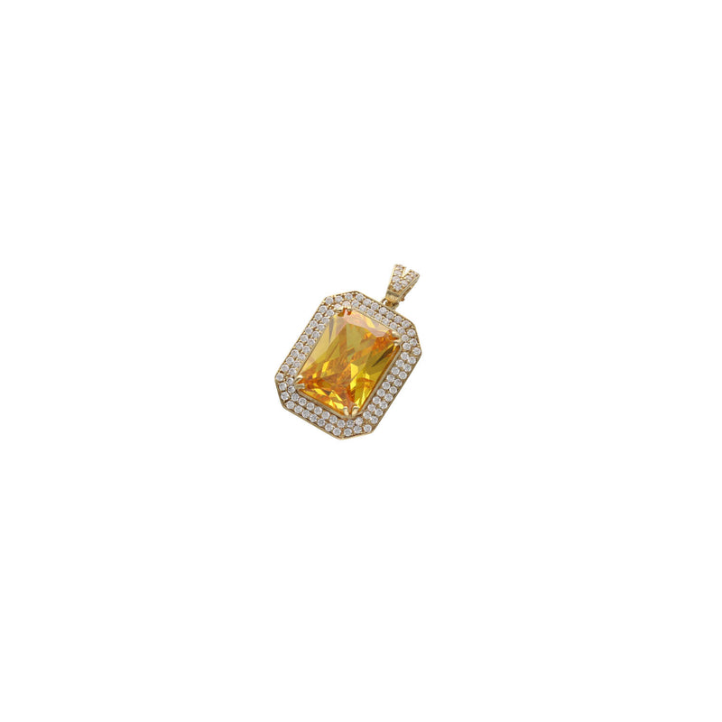 10 Karat Gold Yellow Square Charm