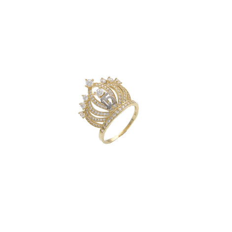 14 Karat Gold Quinceanera Ring