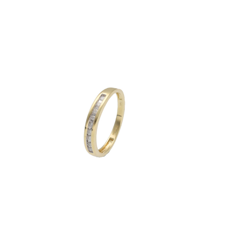 14 Karat Gold 0.12 ctw Diamond Wedding Band