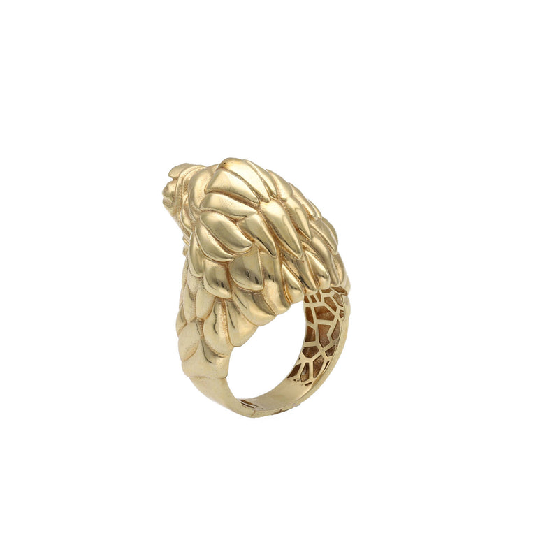 10 Karat Gold Lion Ring