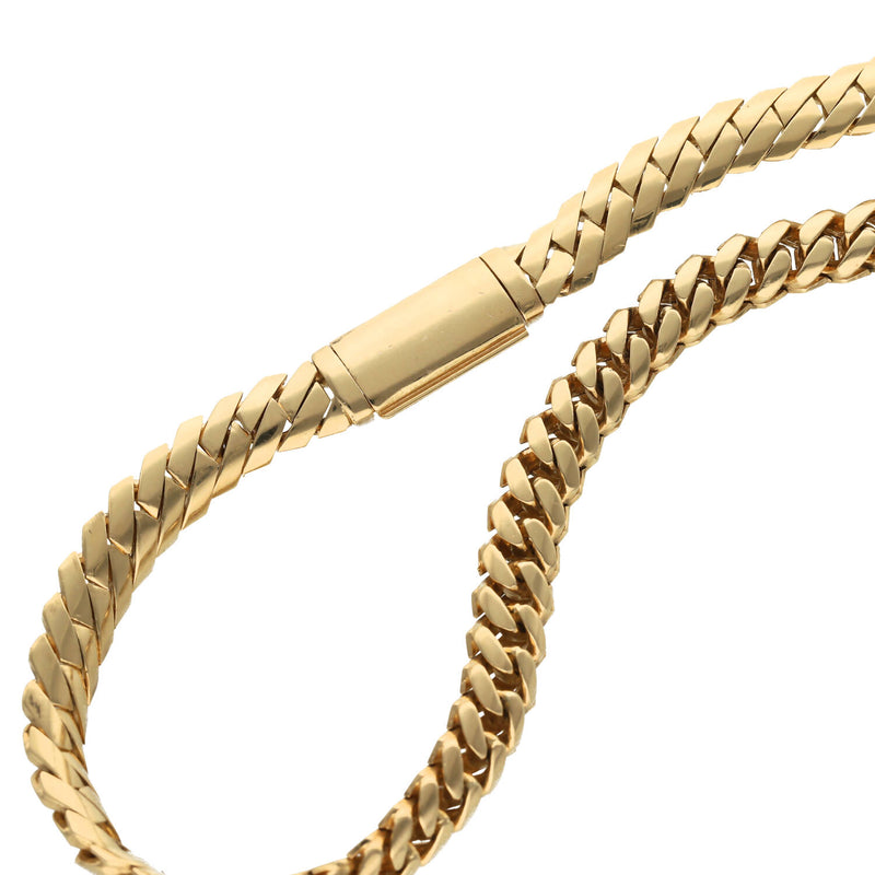 14 Karat Solid Gold Double Marquis Cuban Link Chain