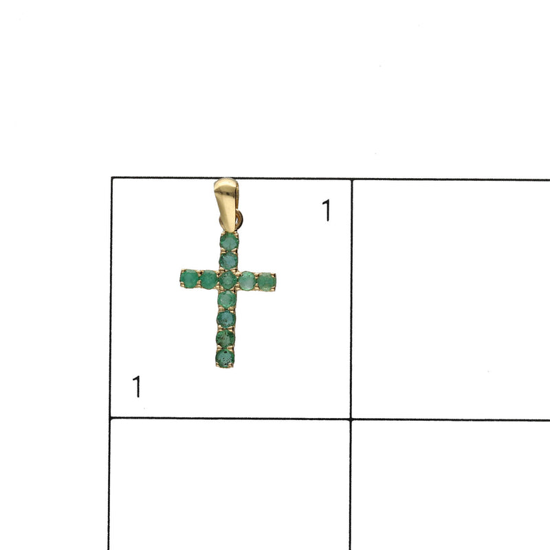 Emerald Cross Size