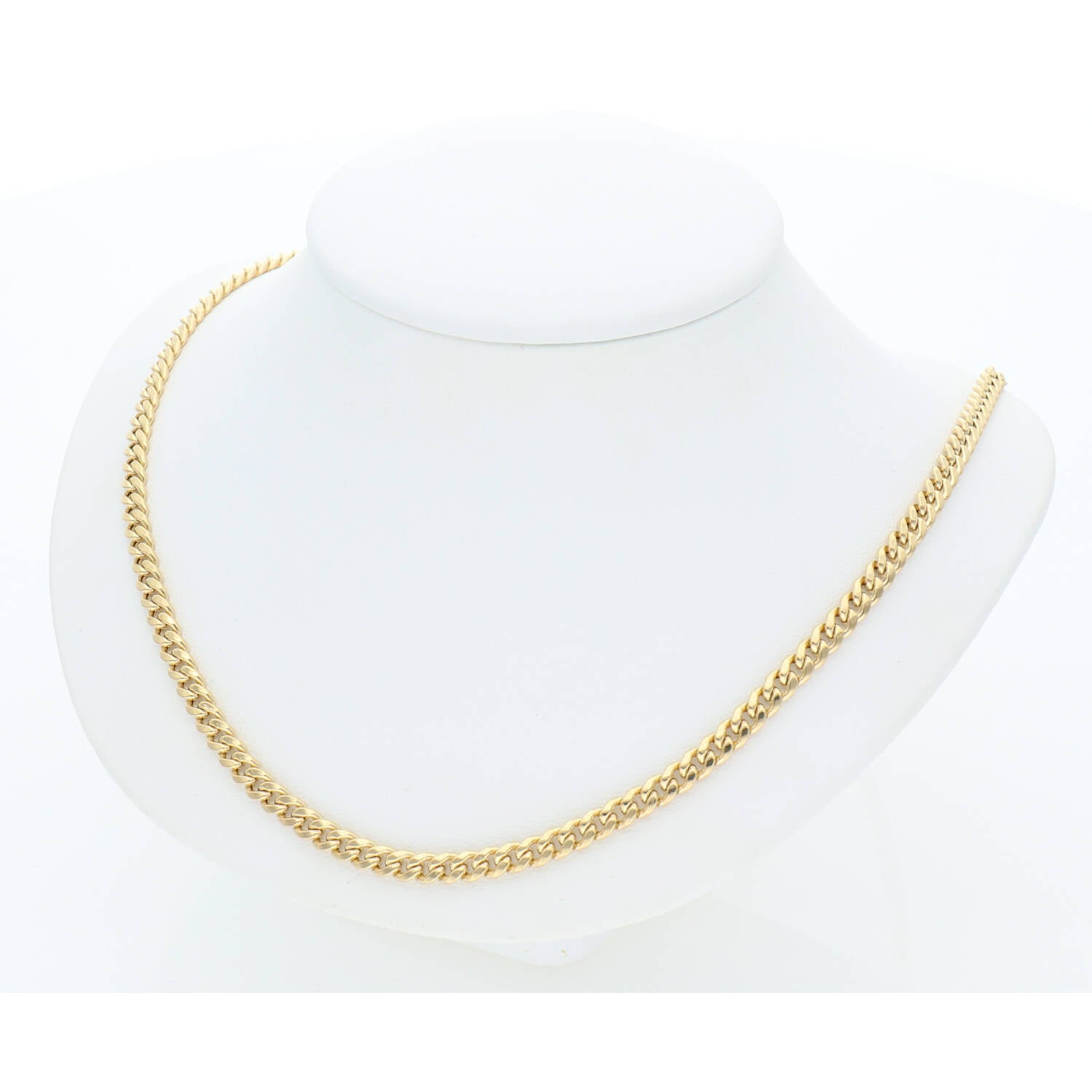 Miami Cuban Link Chain Box Lock Secure | 10K Gold Chain – Veka Jewelry